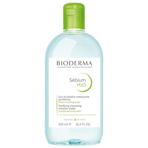 Bioderma - Sébium H2O - Micellar Water - Cleansing and Make-Up Removing - for Combination to Oily Skin | Amazon (US)