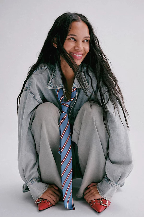 Prep Striped Tie | Free People (Global - UK&FR Excluded)