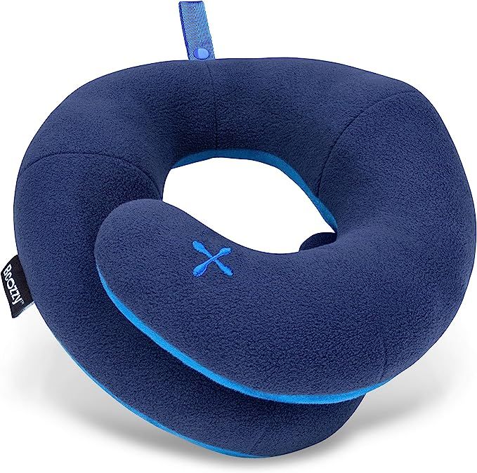 BCOZZY Chin Supporting Travel Pillow- Unique Patented Design Offers 3 Ergonomic Ways to Support T... | Amazon (US)