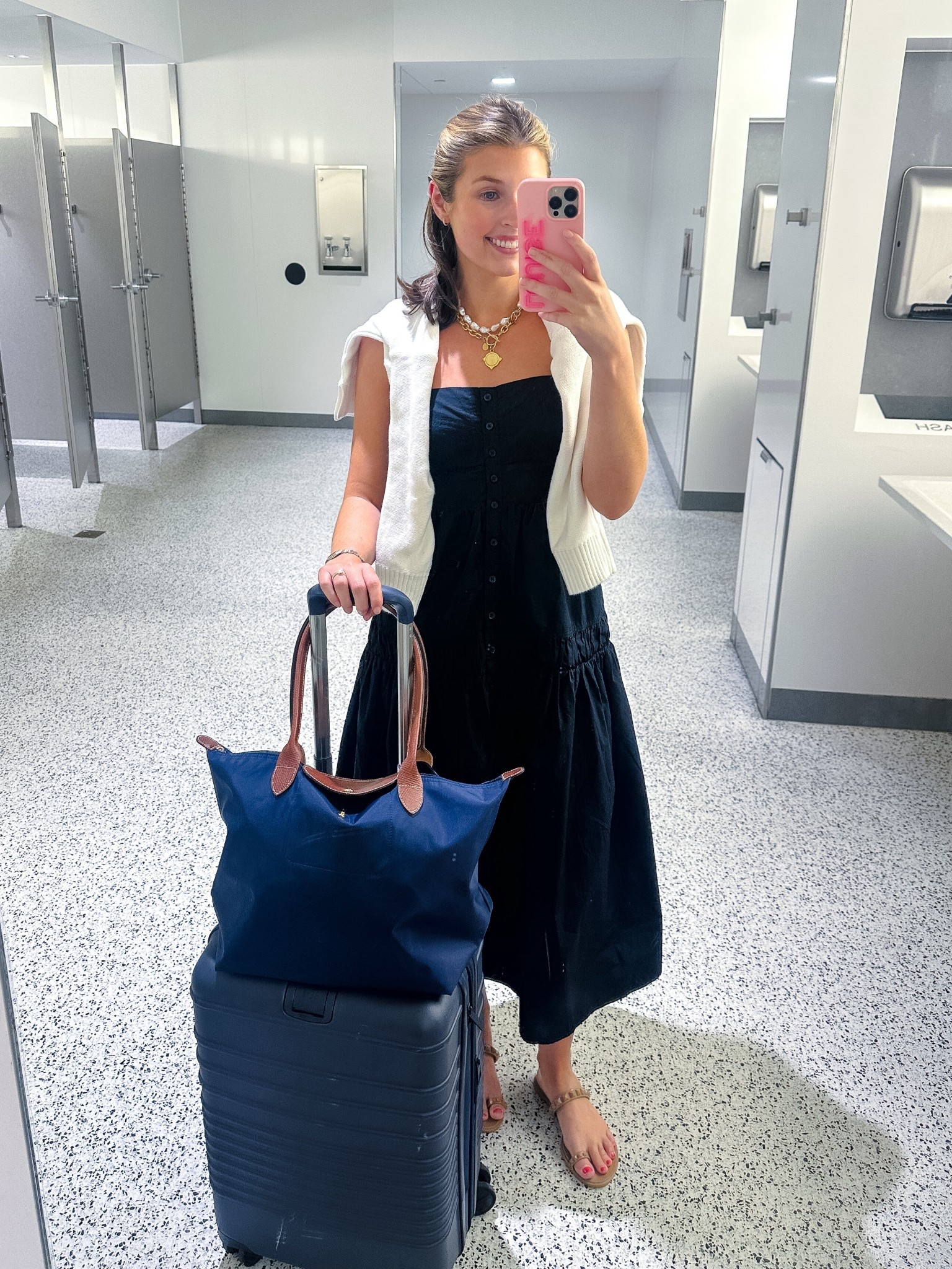 Travel fit! Wearing an XS in dress!