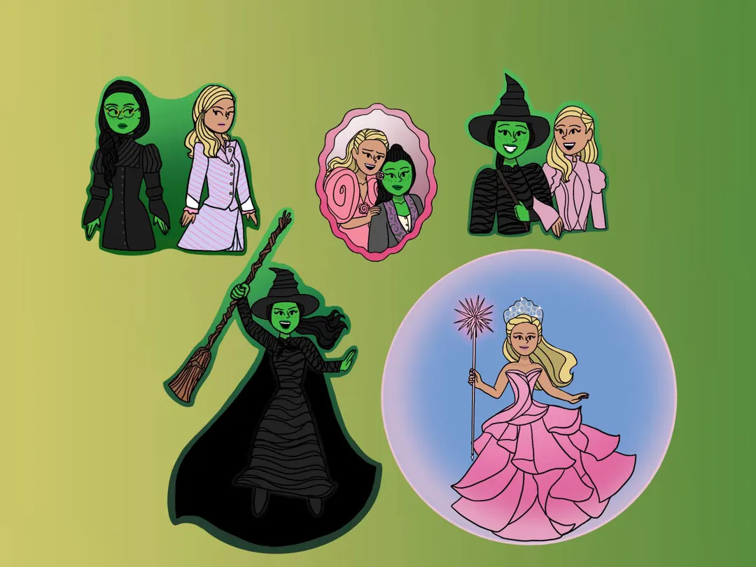 Wicked Stickers Perfect for Waterbottles, Stationery, Journals - Etsy | Etsy (US)