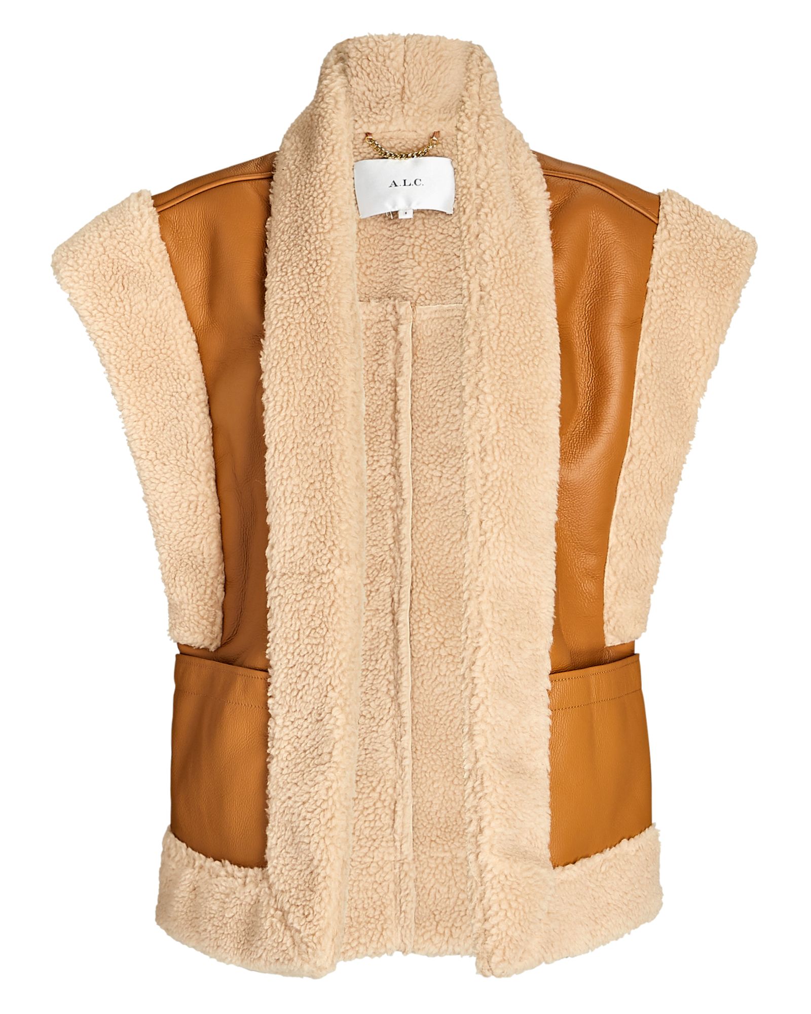 Sutton Faux Shearling Vest | INTERMIX