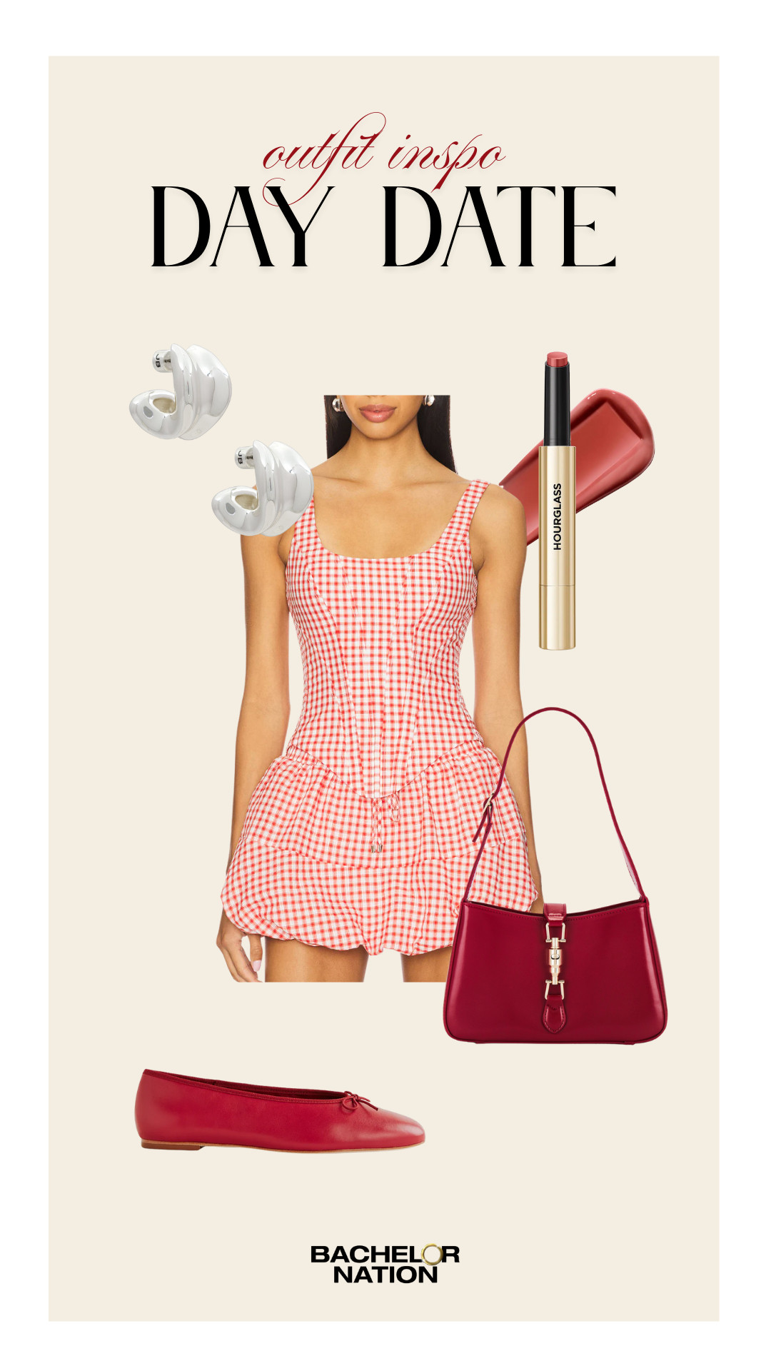 Day date ready 💋 Gingham, ballet flats, and a pop of red—sweet, flirty, and effortlessly chic. 

 

#LTKStyleTip #LTKShoeCrush #LTKItBag
