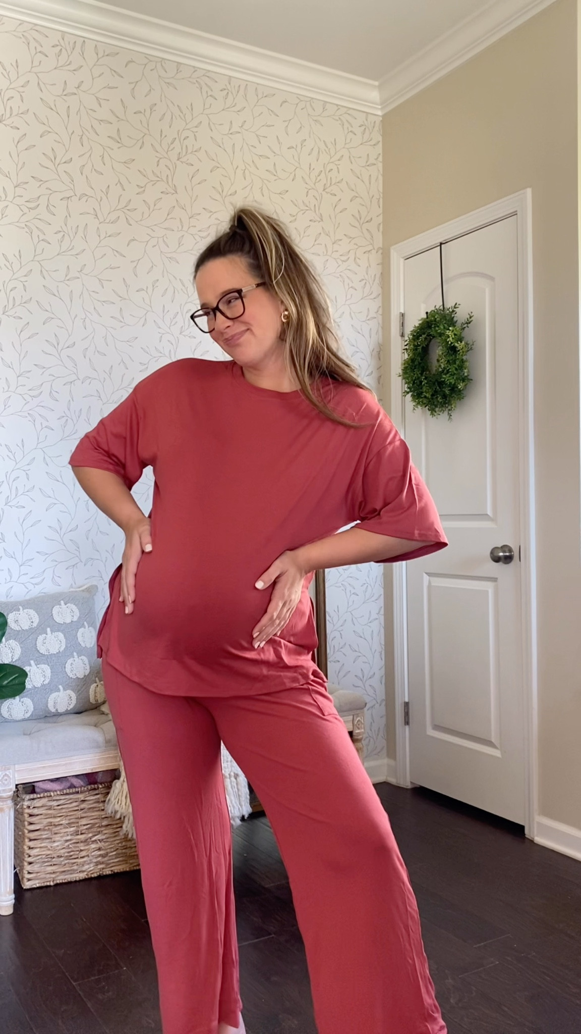 Lounge sets are a postpartum essential 🤍

#LTKFindsUnder50 #LTKBump #LTKSeasonal