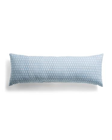Made In Usa 14x36 Linen And Cotton Blend Floral Stripe Two Side Pillow | Home | TJ Maxx | TJ Maxx
