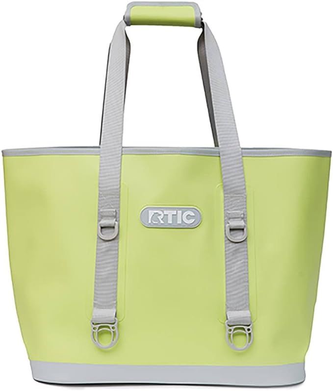 RTIC Large Tote Bag, Citrus, All Purpose Beach & Boat Tote Bag, Water Resistant Zippered Pocket, ... | Amazon (US)