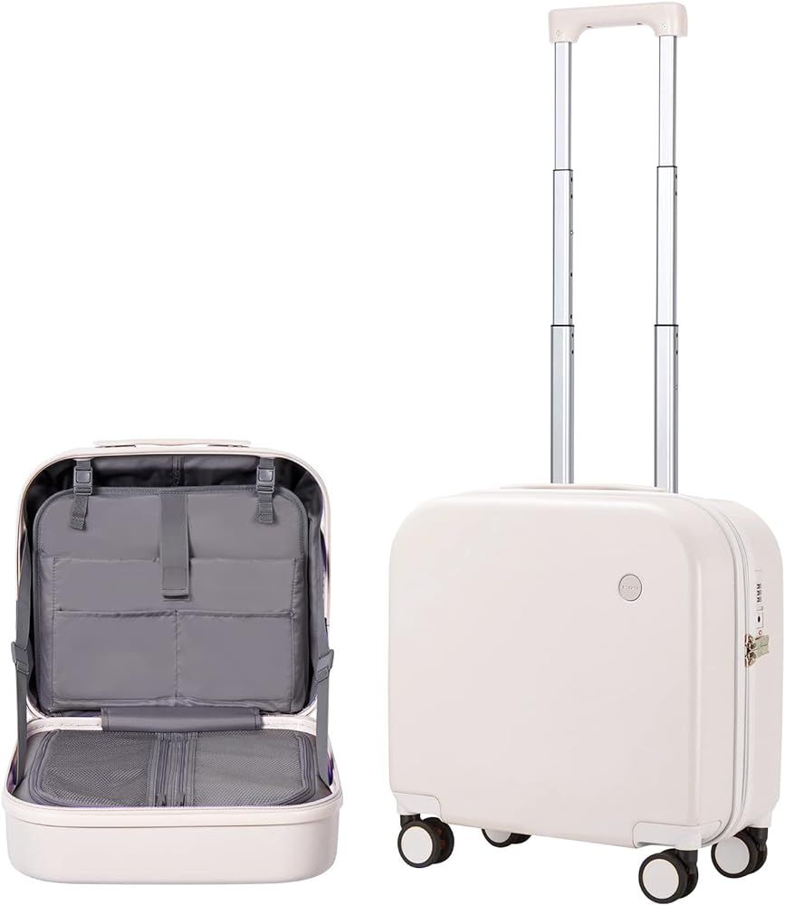 Carry on Luggage, Mixi Suitcase Spinner Wheels Luggage Hardshell Lightweight Rolling Suitcases PC... | Amazon (US)