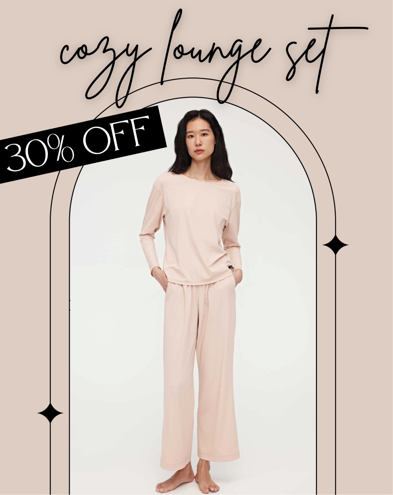 I have this lounge set and I love it. The fabric is TENCEL Modal and it feels so great on. 

#LTKGiftGuide #LTKsalealert #LTKCyberWeek