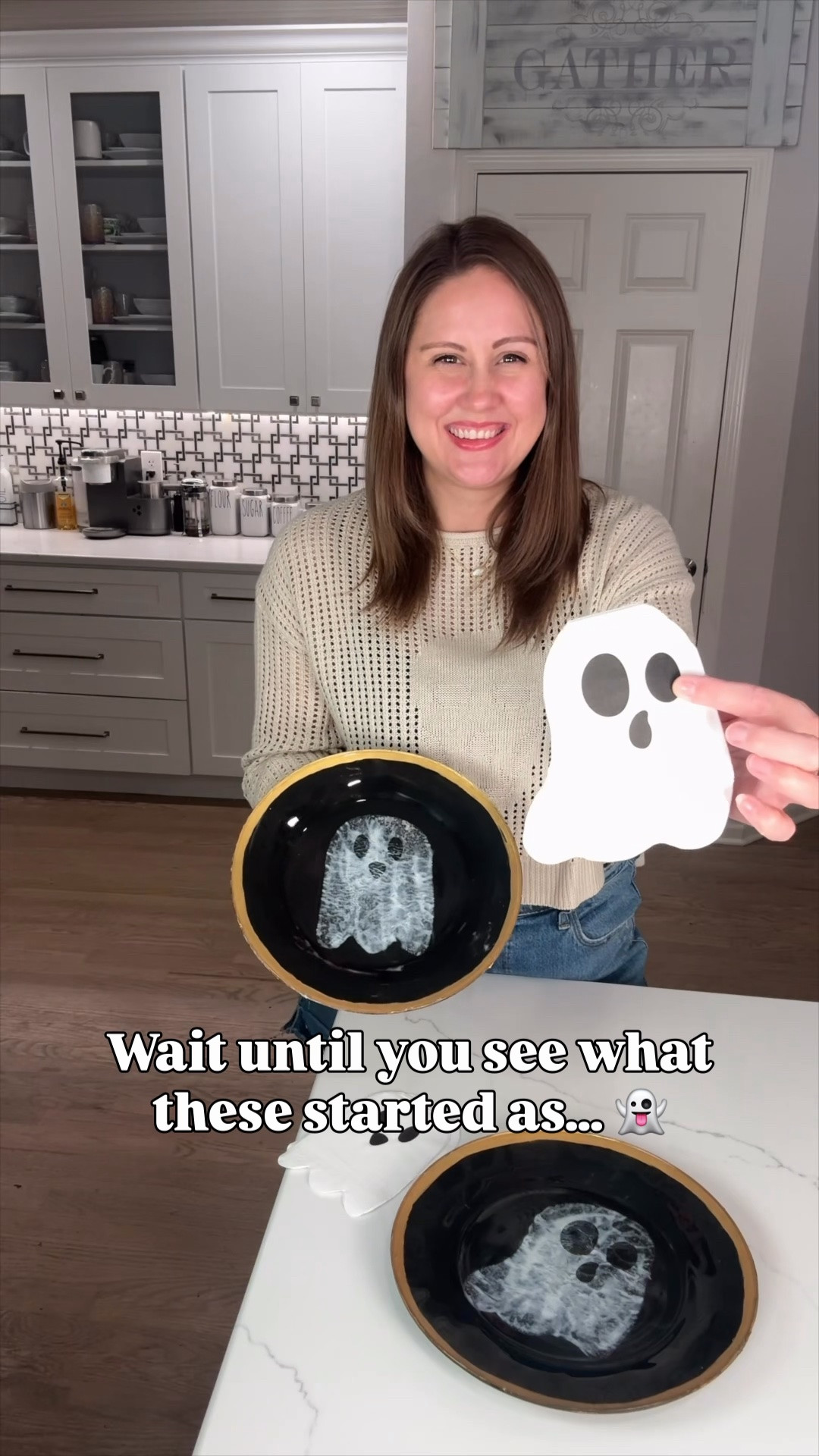 👻✨ Dollar store glass plates + a few craft supplies = the spookiest antique-inspired ghost plates!

I used paint, Mod Podge, napkins + a little spray paint magic to give plain clear plates a vintage Halloween makeover. 💀🕯️ Such an easy, budget-friendly DIY that looks SO good styled for spooky season!

Linking the craft supplies I used so you can recreate them! 🖤

#LTKHalloween #HalloweenDIY #DIYHalloweenDecor #SpookySeason #LTKHoliday #LTKParties