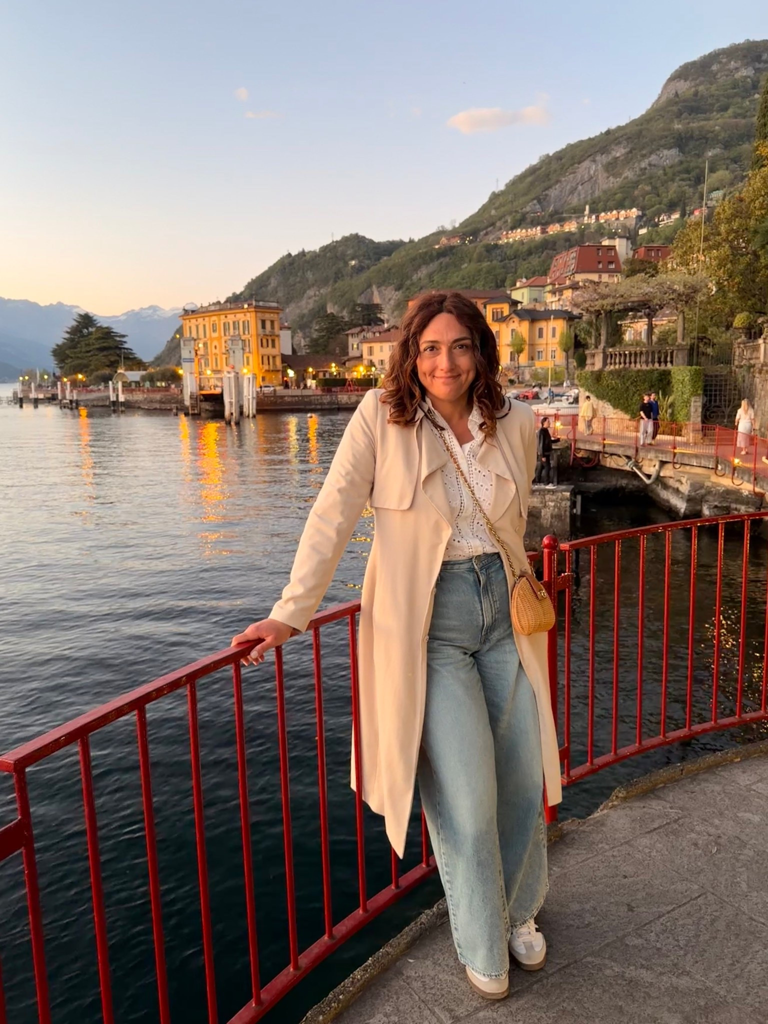 Lake Como day to dinner outfit in Eyelet 

#LTKmidsize #LTKjeans #LTKover50style