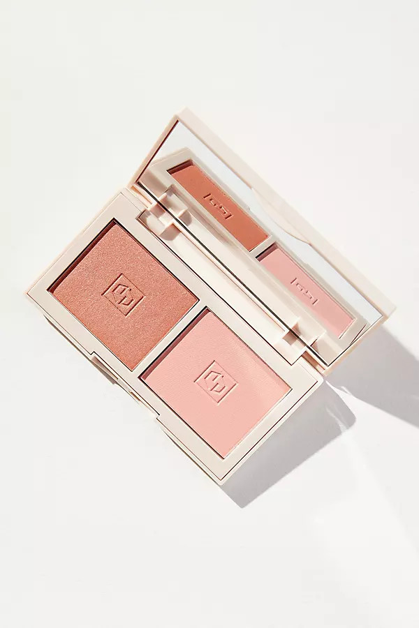 Jouer Cosmetics Rose Gold Blush Bouquet Dual Blush Palette Mini | Anthropologie (US)