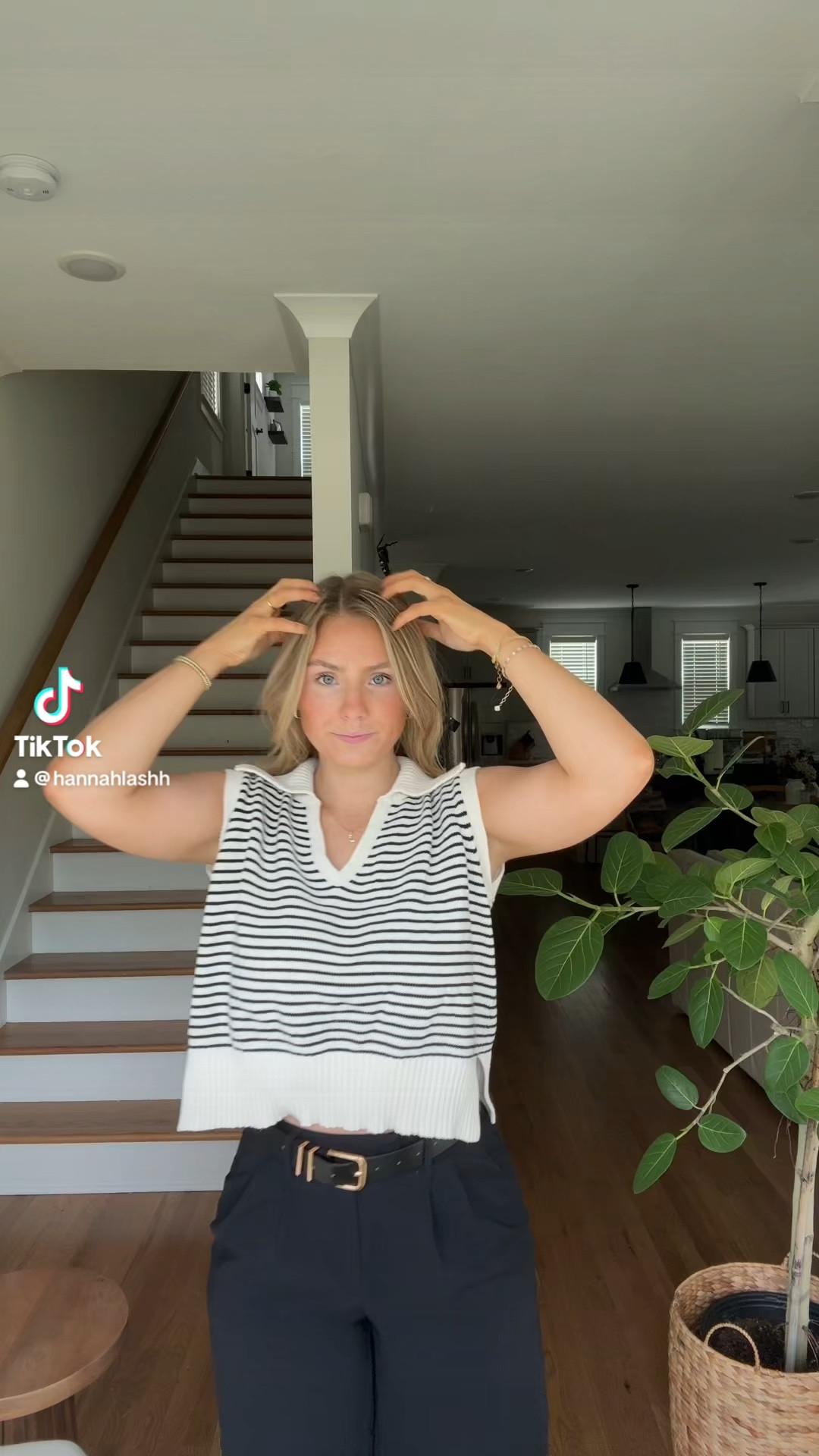 work fit!
top is from The Statement Society, sized up to a Large!! Pants are target and belt amazon!

#LTKBacktoSchool #LTKWorkwear #LTKStyleTip