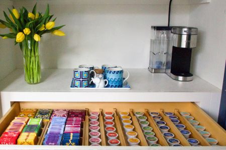 Who doesn’t love a colorful and well organized coffee station! We created this tea and coffee bar with our favorite go-to organizing products.☕️

#LTKfindsunder50 #LTKhome #LTKfamily