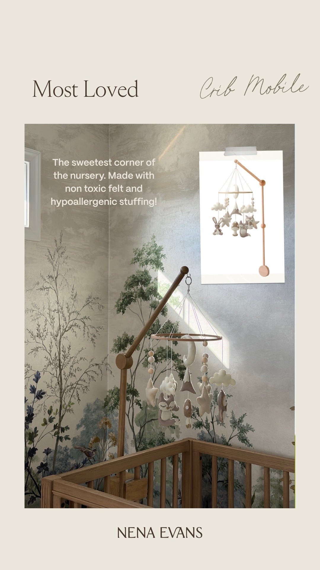 Your most loved last week 🤍 The sweetest corner of our nursery! This mobile is made with non toxic felt and hypoallergenic stuffing 


Baby registry
Nursery finds
Crib mobile 
Baby finds 

#LTKHome #LTKFindsUnder100 #LTKBaby