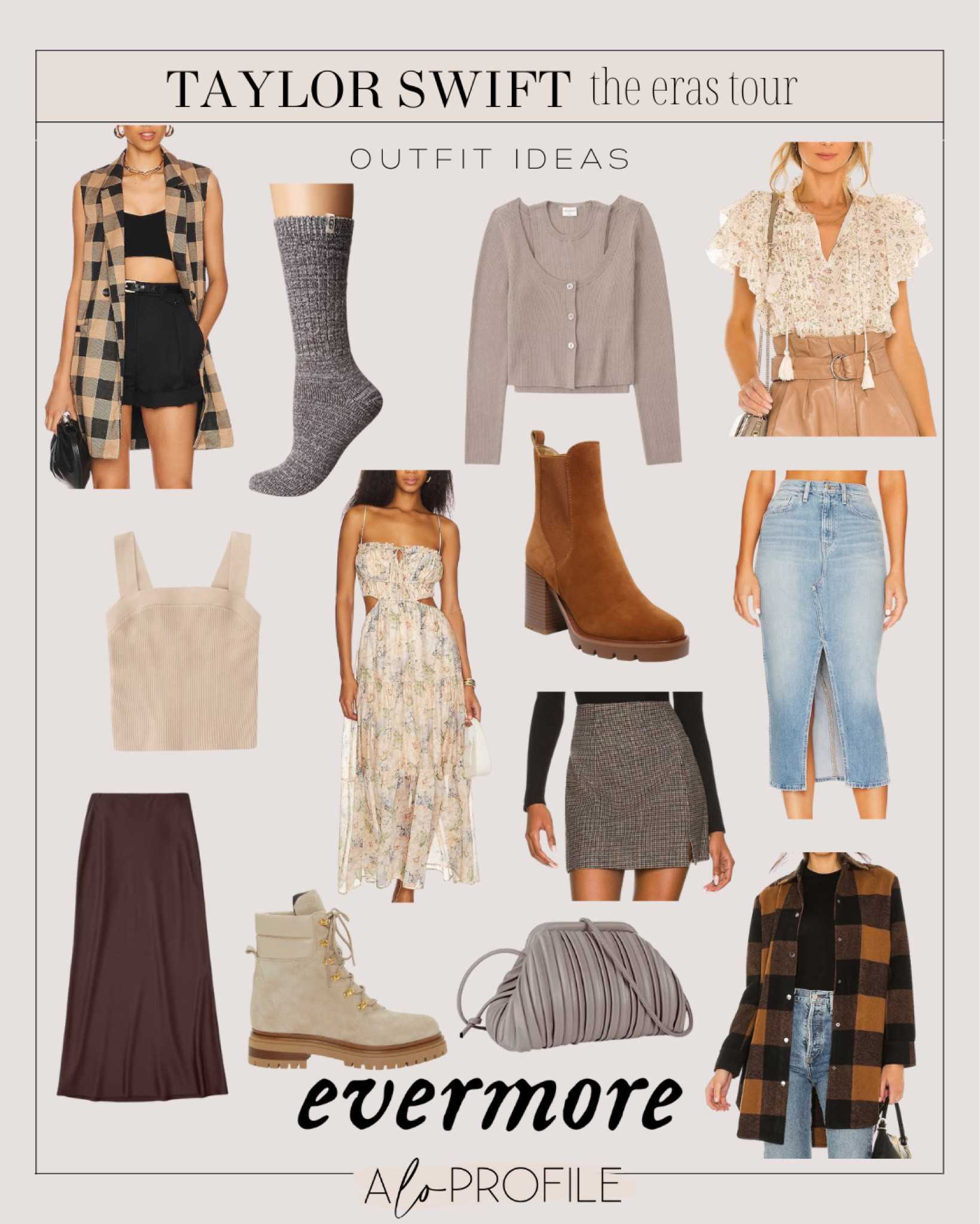 Taylor Swift Eras Tour outfit idea: Evermore era

Taylor swift, Taylor swift eras tour, Taylor swift concert, Taylor Swift concert outfit, eras tour outfit, eras tour, concert outfit, TSwift concert outfit, Taylor Swift Evermore