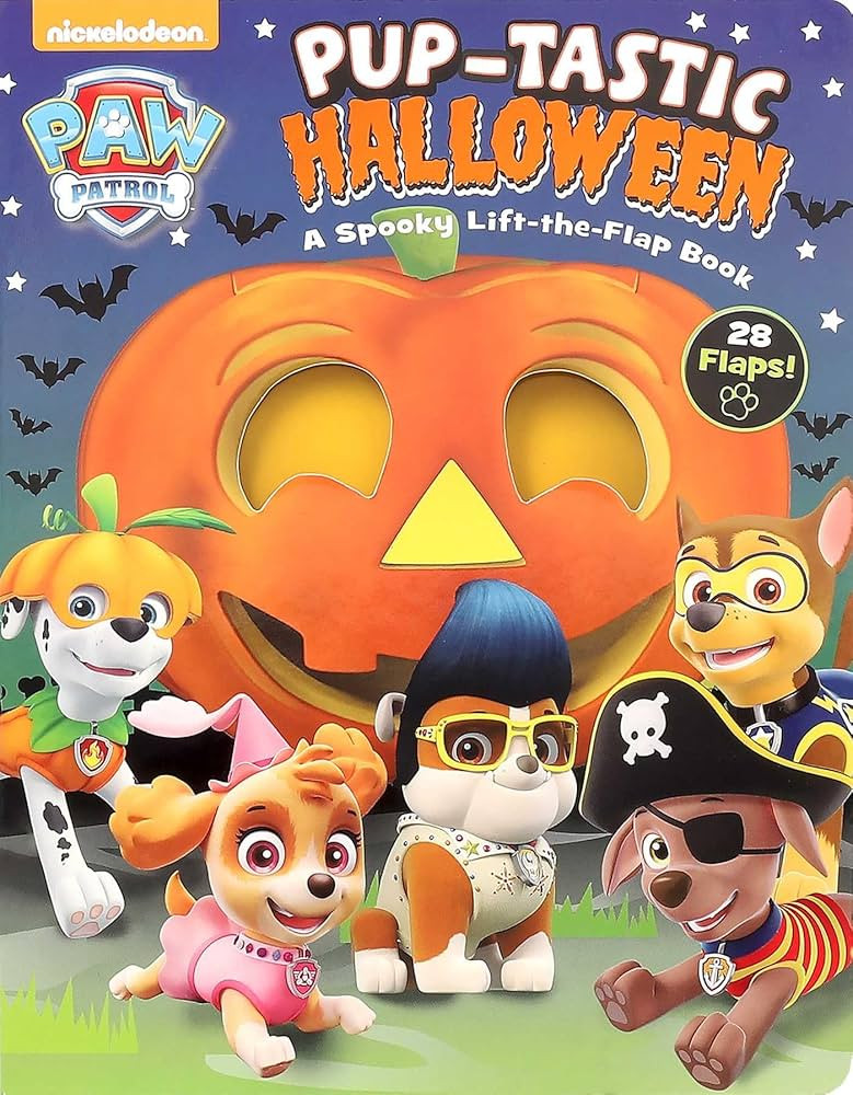 Nickelodeon PAW Patrol: Pup-tastic Halloween: A Spooky Lift-the-Flap Book | Amazon (US)