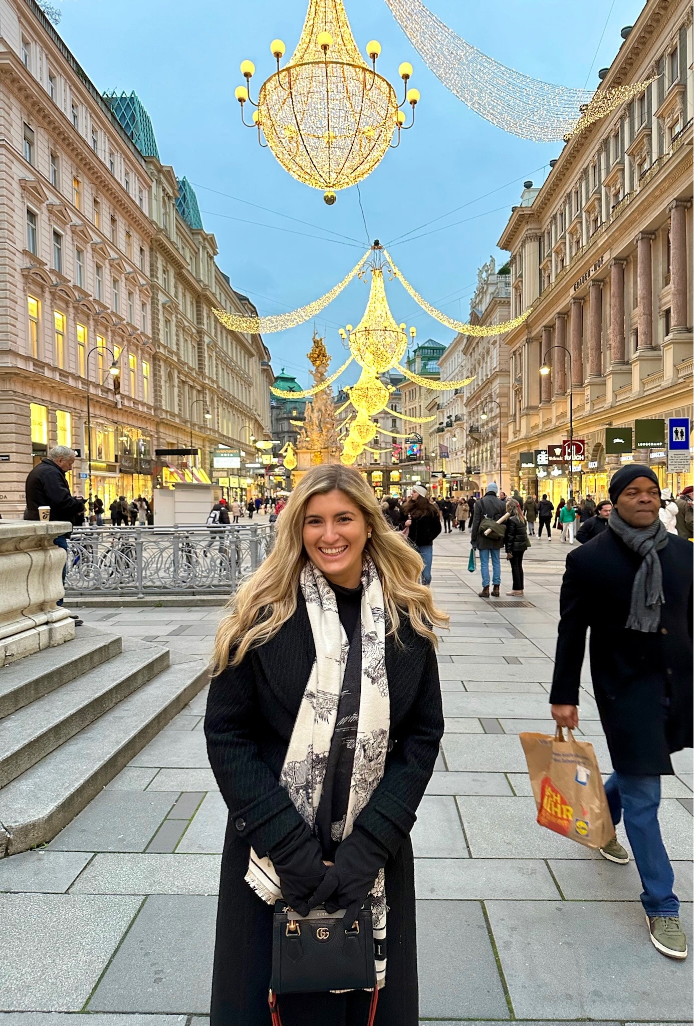 Vienna - Christmas Markets in Europe 2023! The most wonderful time of the year deserves the most wonderful outfits. Check out my trench coat from Avec Les Files. Accurate to size.

#LTKtravel #LTKHoliday #LTKSeasonal