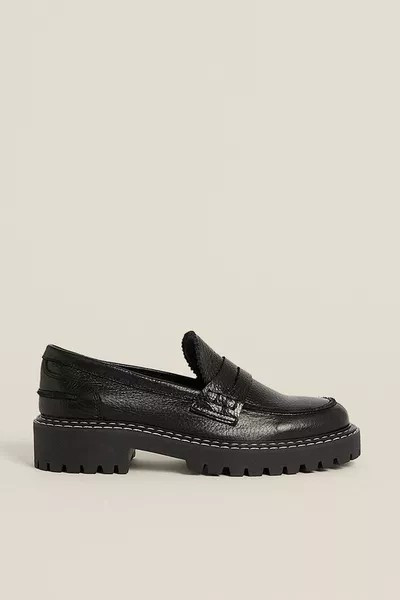 Leather Contrast Stitch Chunky Loafer | Debenhams UK