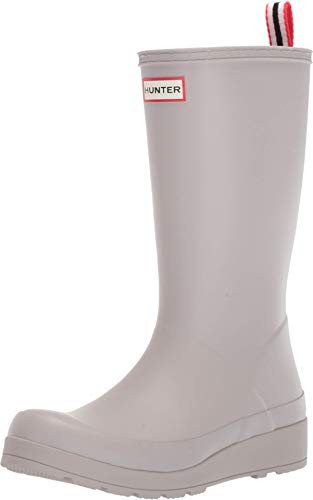 HUNTER Women's Rain Boot, Zinc Light Gray, 9 US | Amazon (US)