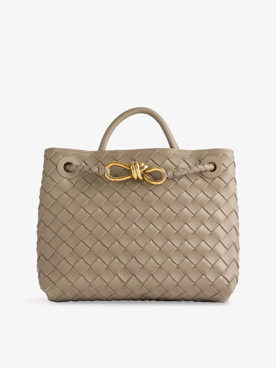 Andiamo Small Leather Top-Handle Bag | Selfridges