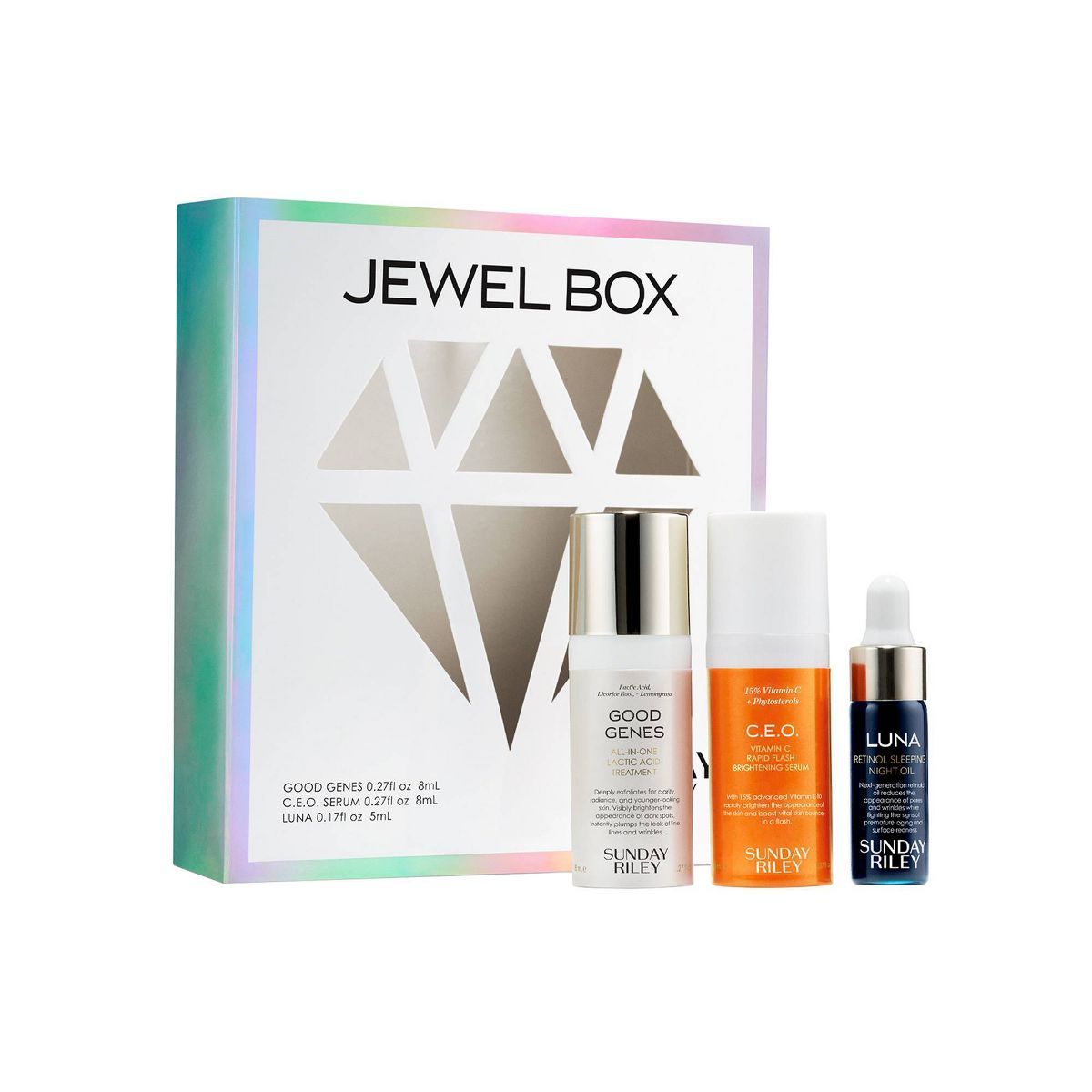 Sunday Riley Jewel Box Kit - 0.71oz - Ulta Beauty | Target
