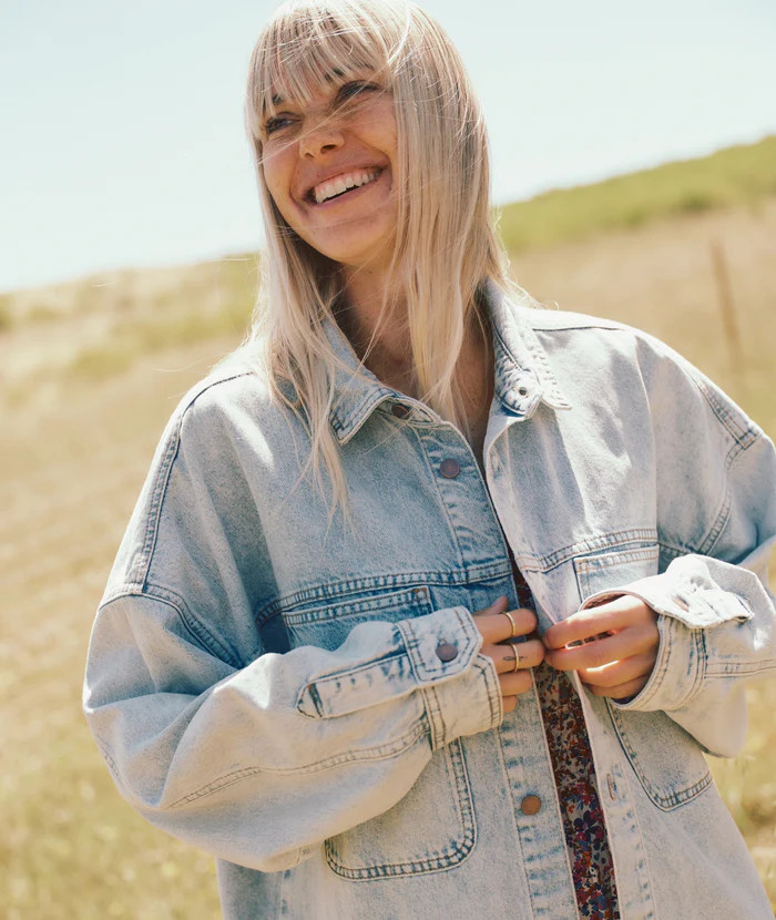 Molly Oversized Denim Shirt Jacket | Marine Layer