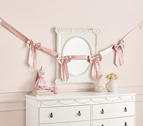 LoveShackFancy Bow Garland | Pottery Barn Kids