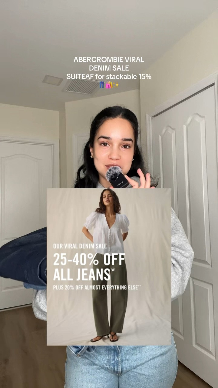 Abercrombie style, Abercrombie jeans, denim, Abercrombie sale 

#LTKPetite #LTKootd #LTKSaleAlert