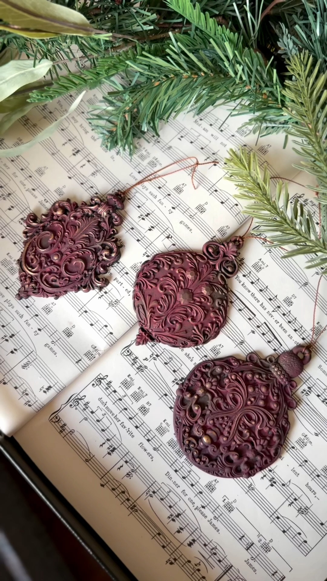 Baroque style ornaments for your Christmas trees, wreaths, garland and centerpieces! They’re gift ready, so great to give to a hostess or loved one, Thank you for supporting small businesses. ♥️

#LTKOver40 #LTKSeasonal #LTKmomlife
