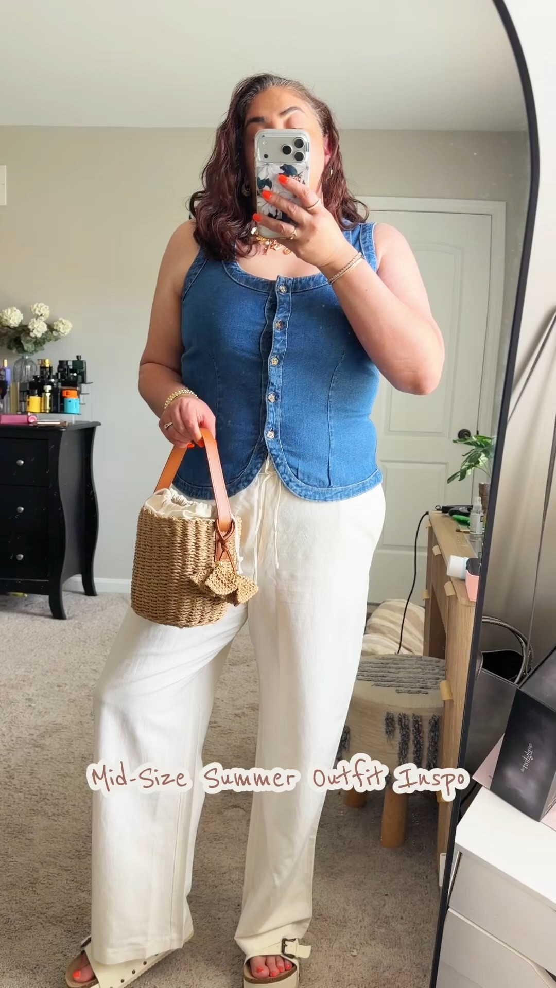 Summer Outfit Inspo Mid size friendly. #summertrends #summeroutfitinspo

#LTKootd #LTKMidsize #LTKOver40