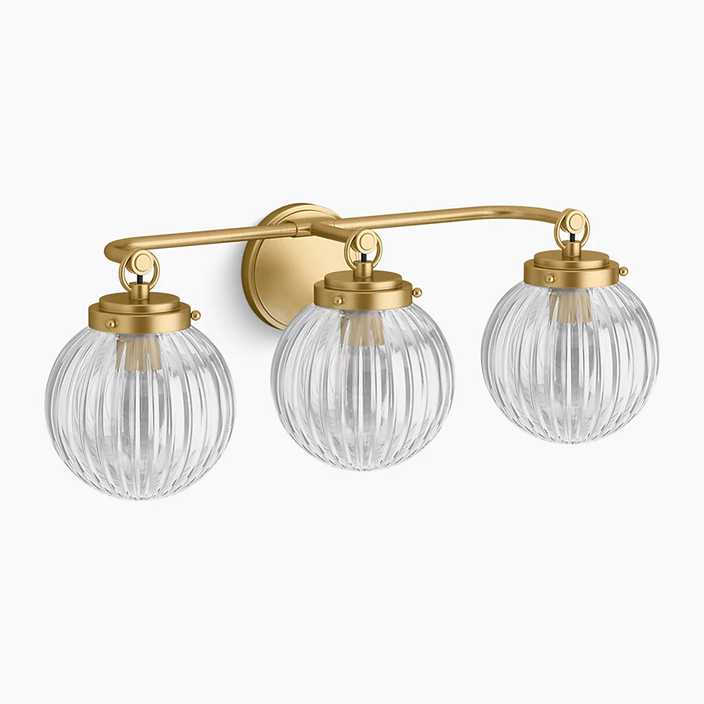 Three-light sconce | Kohler
