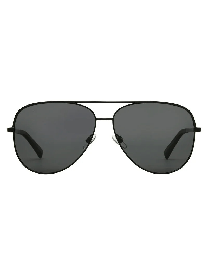 Foster Grant Black Aviator Women's Polarized Sunglasses | Walmart (US)