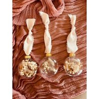 Dried Flower Ornament, Baby's Breath Ornament, Boho Flowers Neutral Christmas Decor | Etsy (US)