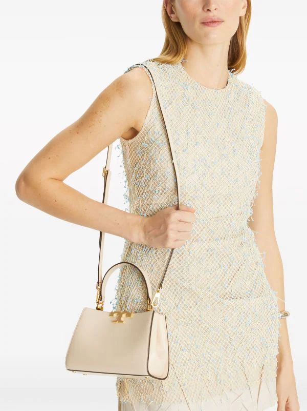 mini Eleanor leather tote bag | Farfetch Global