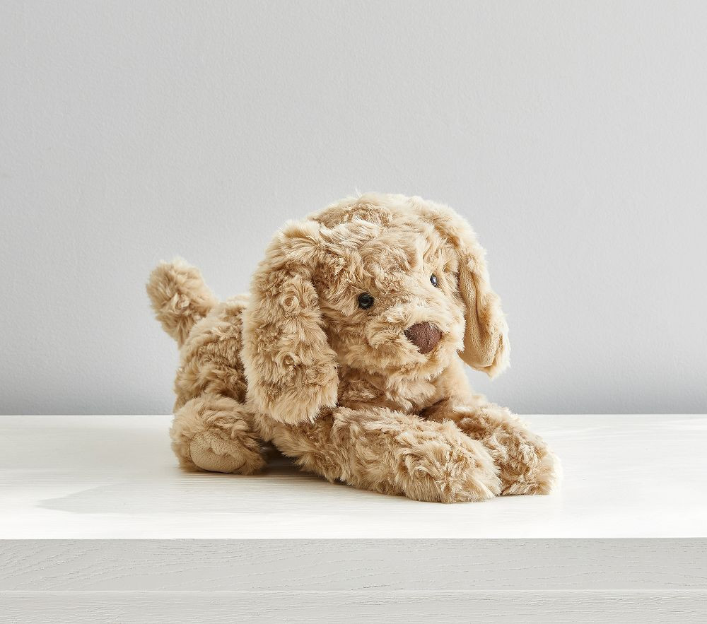 Medium Faux-Fur Plush - Labradoodle | Pottery Barn Kids
