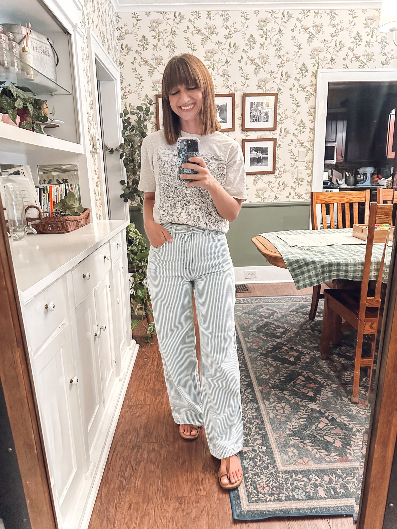 Levi’s Railroad Jeans are everything! I wear a 24/25 and I chose to grab a 25 in these! Paired with my Where’s Waldo tee! (It’s sold out but was from Gap. Target has so many fun ones too that I linked!)



#LTKStyleTip #LTKFindsUnder50 #LTKSaleAlert