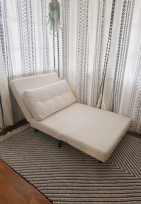 This chair folds down into a twin bed for guests, a lounger or casual chair with different back heights. 

#LTKFamily #LTKStyleTip #LTKHome