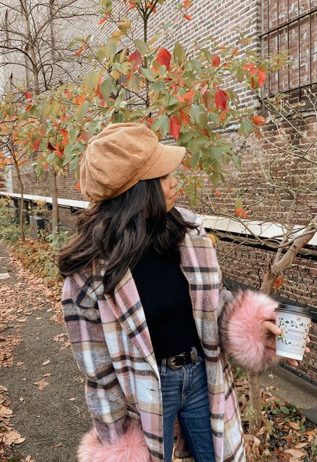Look colorful and cozy this fall season 💕 I love my tartan printed shacket and faux fur arm warmers as well! They pair so nicely together and both items come in different colors - definitely check them out in my latest post for the exact items and cyber week discounts 🛍 

#LTKSeasonal #LTKCyberweek #LTKunder100