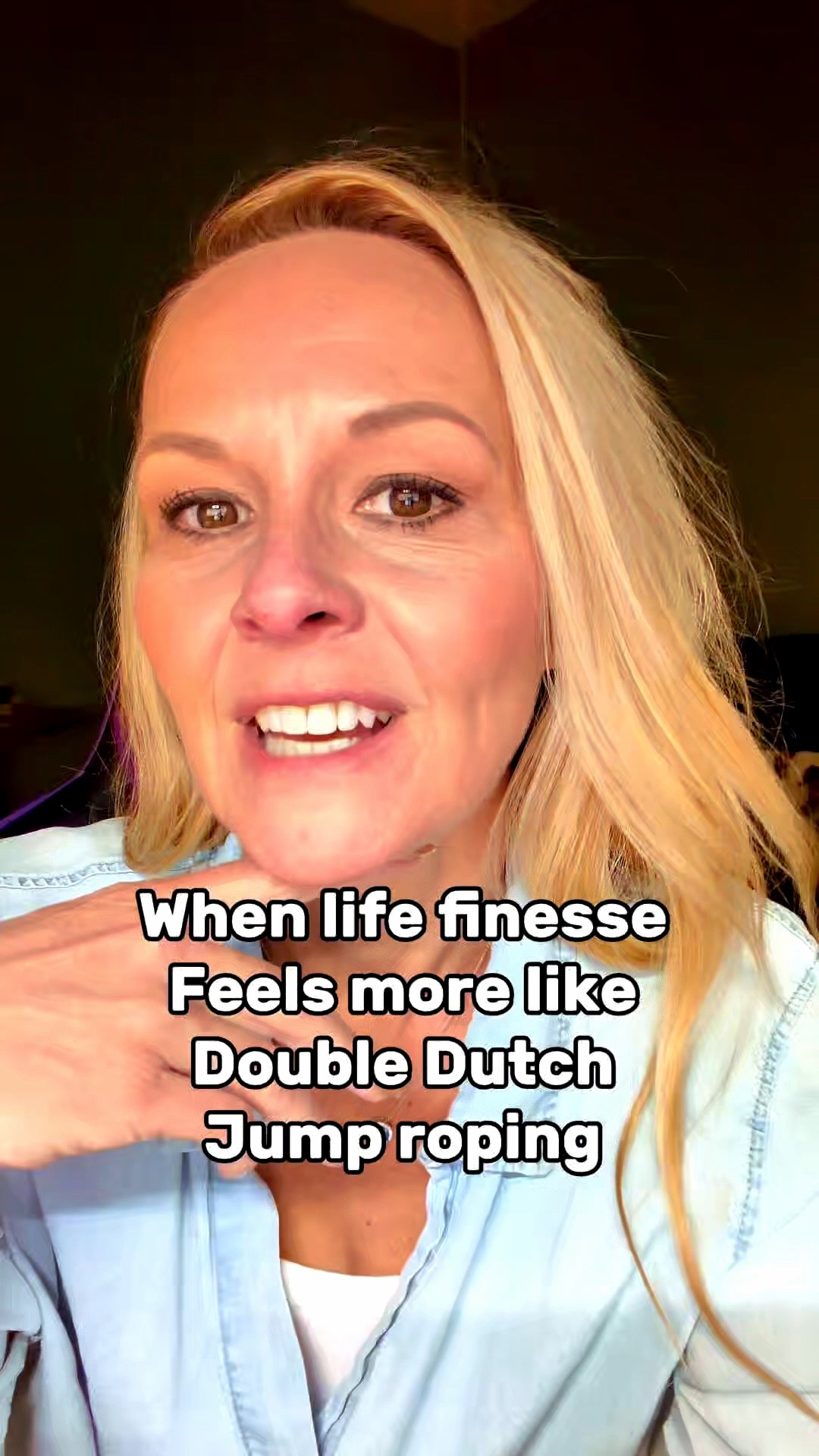 Timing is everything! Life finesse feels more like Double Dutch. #life #newbeggings #finesse #timing

#LTKOver40 #LTKstorytime