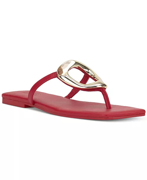 I.N.C. International Concepts Yadira Open-Toe Flat Sandals, Exclusively at Macy's - Macy's | Macy's