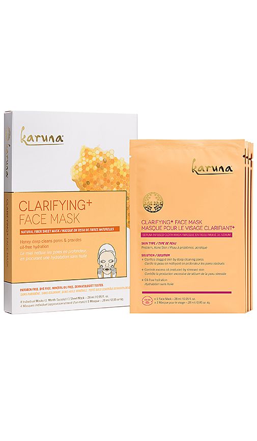 Karuna Clarifying+ Mask 4 Pack in Beauty: NA. | Revolve Clothing (Global)
