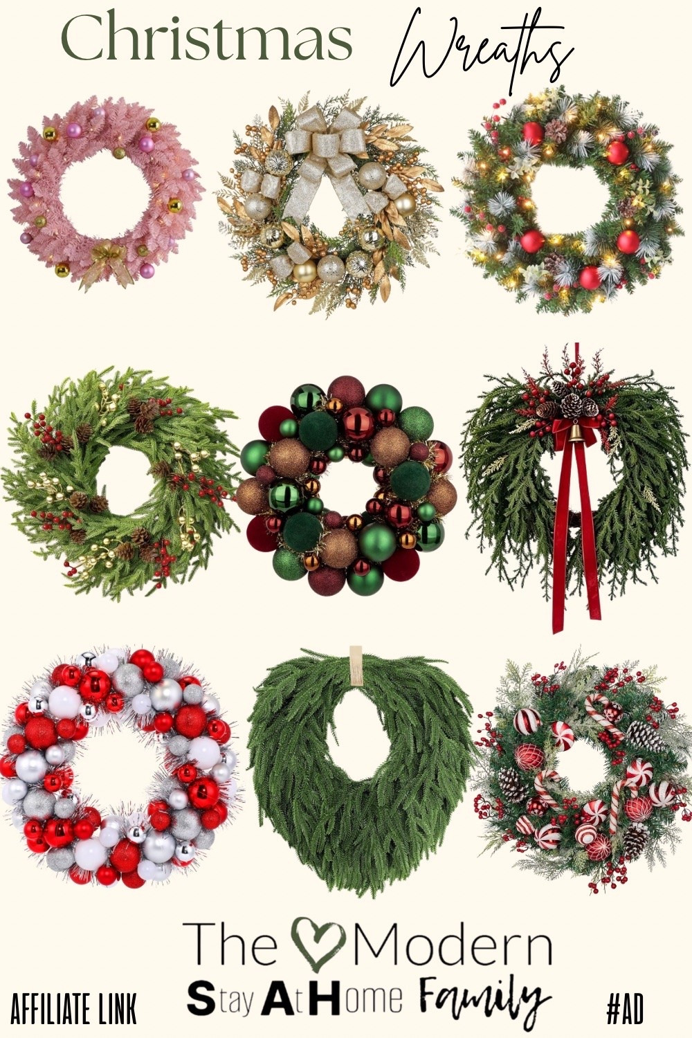 Nothing says “welcome home for the holidays” like a beautiful Christmas wreath on your front door. 🎄 Whether your style is classic red and green, elegant flocked greenery, rustic farmhouse, vintage-inspired, or modern neutral Christmas decor, the right wreath instantly makes your entryway feel warm, festive, and inviting. I’ve rounded up some of my favorite Christmas wreaths that are perfect for front doors, porches, entryways, mantels, and even indoor decorating. These timeless pieces make it easy to create a cozy holiday home you’ll love coming back to all season long.

Christmas wreath, Christmas wreaths, front door wreath, holiday wreath, Christmas front door decor, Christmas porch decor, outdoor Christmas decorations, indoor Christmas decor, winter wreath, evergreen wreath, flocked wreath, pre-lit Christmas wreath, farmhouse Christmas decor, rustic Christmas decor, modern Christmas decor, traditional Christmas decor, luxury Christmas decor, red and green Christmas, neutral Christmas decor, festive front porch, Christmas entryway, holiday home decor, cozy Christmas home, seasonal decorating, Christmas decorating ideas, Christmas home inspiration, front porch Christmas ideas, holiday decorating inspiration, winter home decor, classic Christmas style.

#LTKSeasonal #LTKHome #LTKSaleAlert