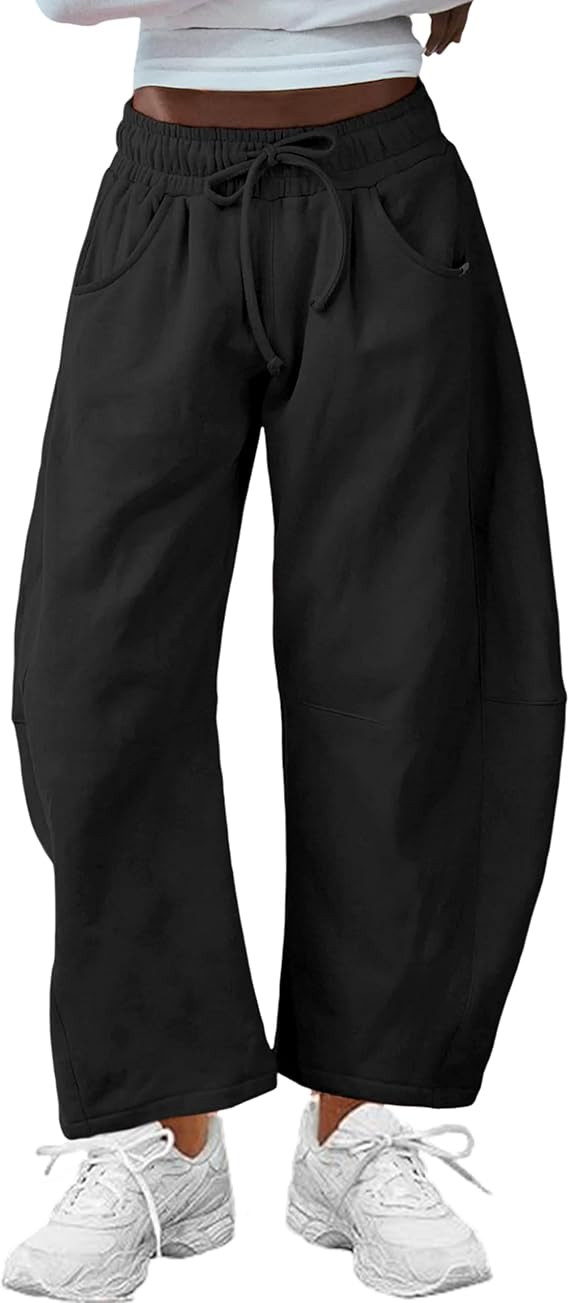 SeekMe - Pantalones de pierna ancha con cord\u00f3n para mujer, estilo palazzo, con cintura el\u0... | Amazon (US)