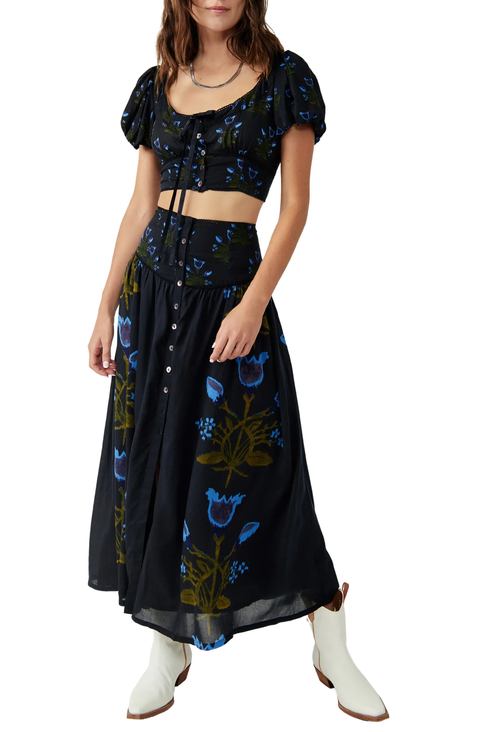 Easy to Love Floral Two-Piece Maxi Dress | Nordstrom