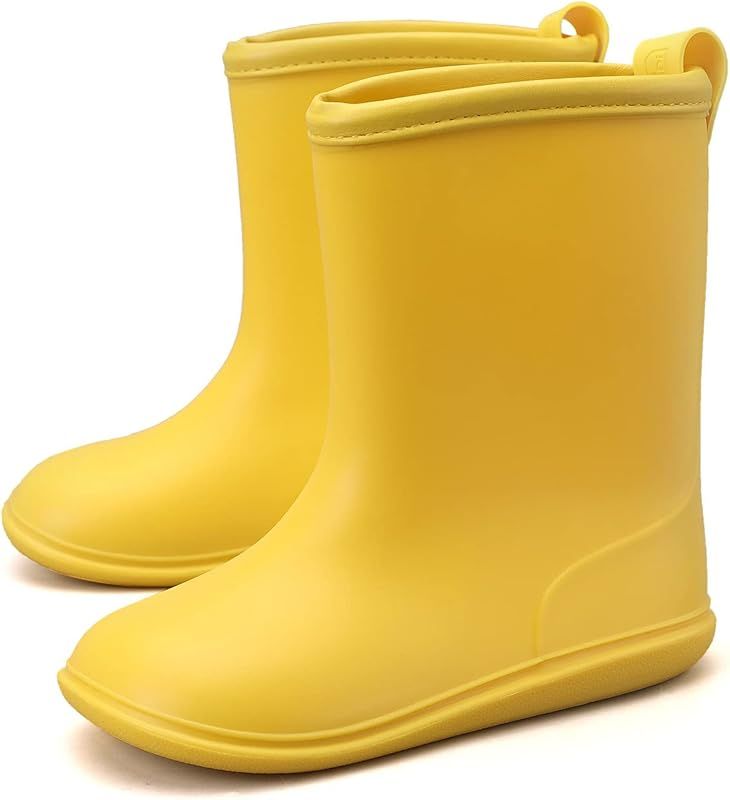 Kid Rain Boot,Short Waterproof Rain Shoes for Toddler (Toddler/Little Kid) | Amazon (US)