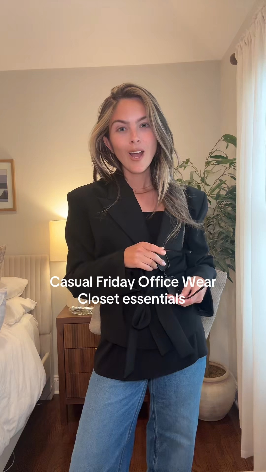 It’s been a few years since I’ve worked in an office but getting dressed for work is something I kinda miss 😅 here are 3 different outfit ideas of pieces to mix and match for casual Friday outfits!

@Aritzia @Express @Steve Madden US @Quince 

#workwear #workoutfits #officewear #casualfriday #workstyle #closetessentials #capsulewardrobe #corporateoutfits #officesiren #officewear 

#LTKWorkwear