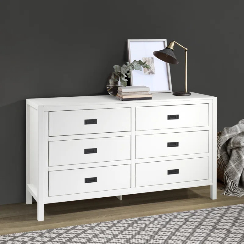 Lockley 6 Drawer Double Dresser | Wayfair North America