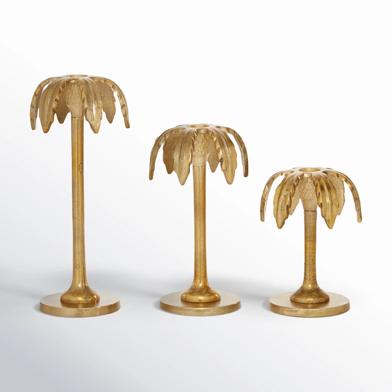 Pippin 9.9'' H Aluminum Tabletop Candlestick | Wayfair North America