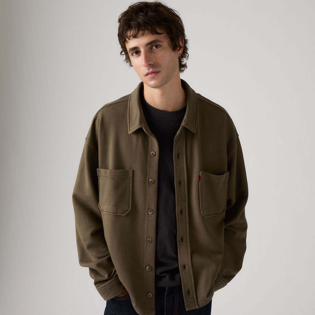 Levi's Boxy Knit Worker Sweatshirt - Men's L | Levi's US