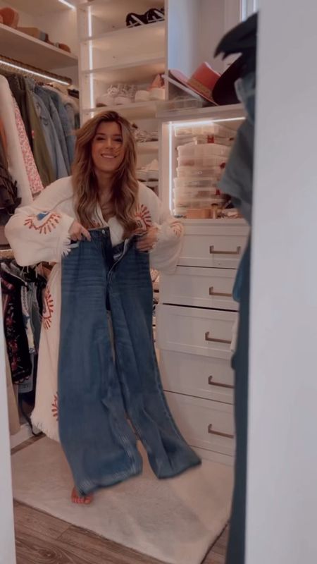 Outfit 1
Robe- Etsy
Jeans- Abercrombie 
Belt, Boots, Shirt- Free People
Earrings- Twisted Silver 
Purse- Fendi 
Outfit 2
White tee- 93 play street
Overalls- older Free People
Shoes- Free People 
Necklace- old

#LTKVideo #LTKstyletip #LTKshoecrush